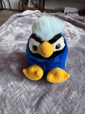Jake the Blue Jay Puffkins by Swibco super cute